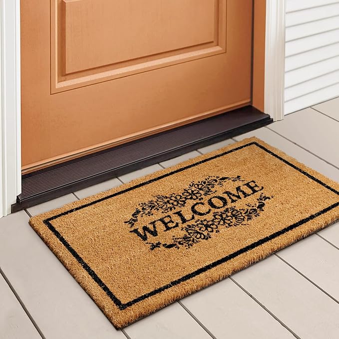 LuxUrux Welcome Mat Outdoor Doormat, by LuxUrux