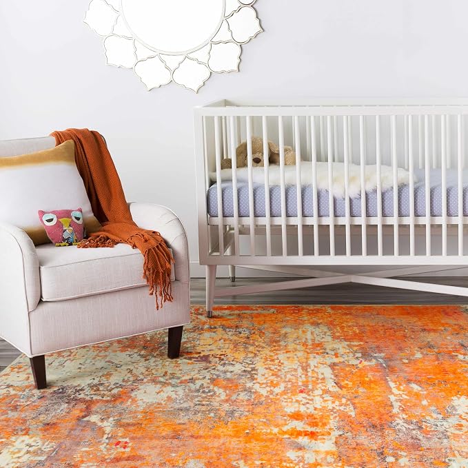 Lahome Modern Abstract Area Rug - Image 7