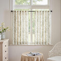 jinchan Linen Blend Floral Curtains by JINCHAN