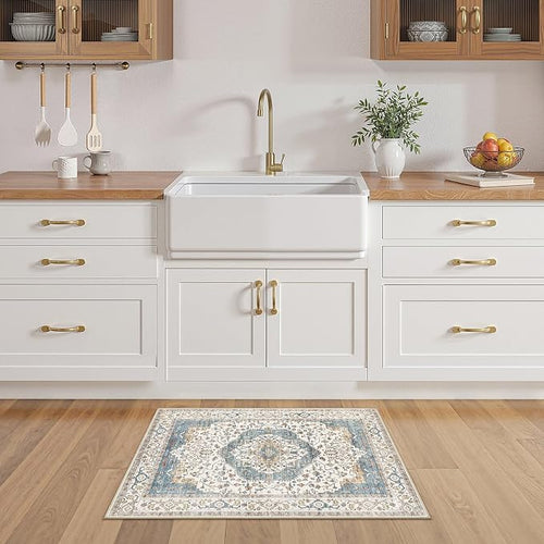 2x3 Washable Entryway Rug: Non-Slip Soft Small Indoor Area Rug - Image 2