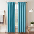 ECLIPSE Blackout Curtains for Bedroom-Darrell 37" x 84" Insulated Darkening by EclipseCurtains