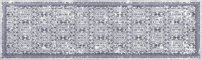 Vaukki Hallway Runner Rug, Vintage Shaggy Soft Laundry Rug Runner, Non Slip - Image 9