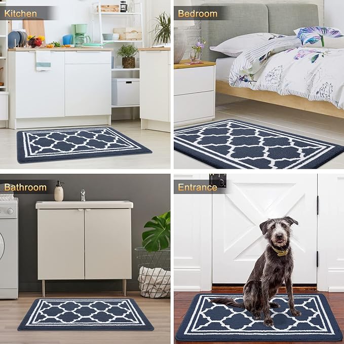Buganda Indoor Door Mat, Dirt Resistant and Absorbent Entrance Mat, Low Profile - Image 6