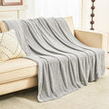 EMME Muslin and Fleece Throw Blanket Reversible by EMME