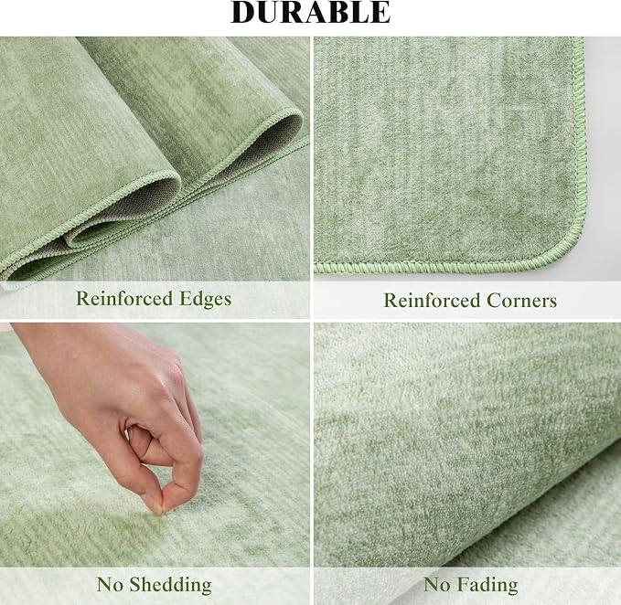 LIANLAM Washable Rug 4x6 Area Rugs - Image 6