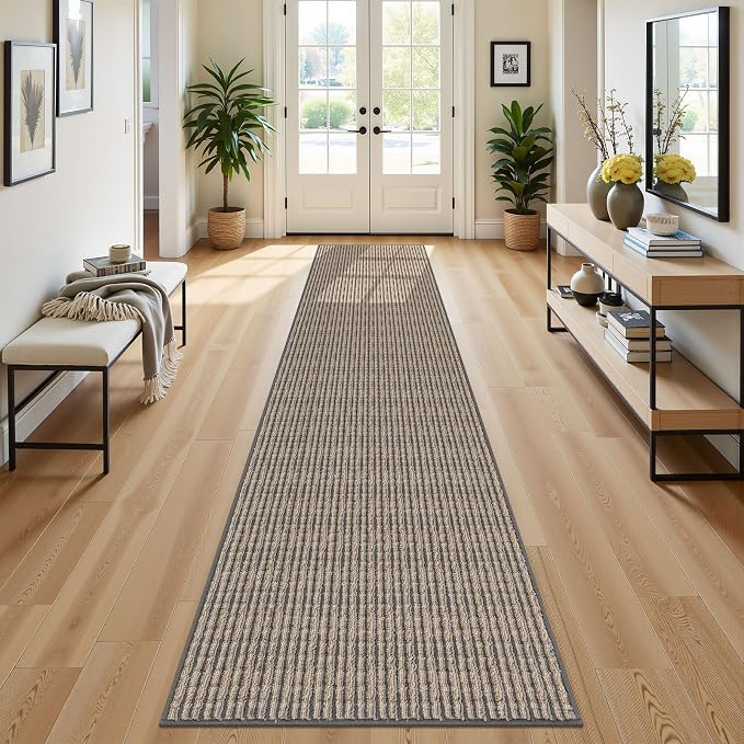 SHACOS Runner Rugs for Hallway 2x8 Ft Rubber Backed Non Slip Kitchen Runner Rug by SHACOS
