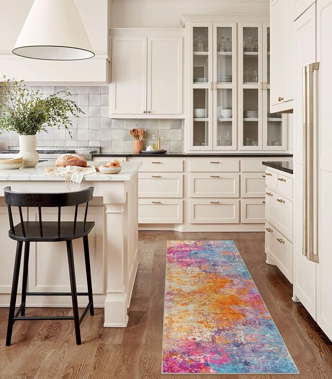 Lahome Modern Abstract Runner Rug - Image 7