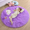 Merelax Soft Area Rug for Livingroom Bedroom, Machine Washable 4'Round Kids by Merelax