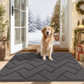 hicorfe Indoor Door Mat, Non Slip Door Mats, Absorbent Resist Dirt Entrance by Hicorfe