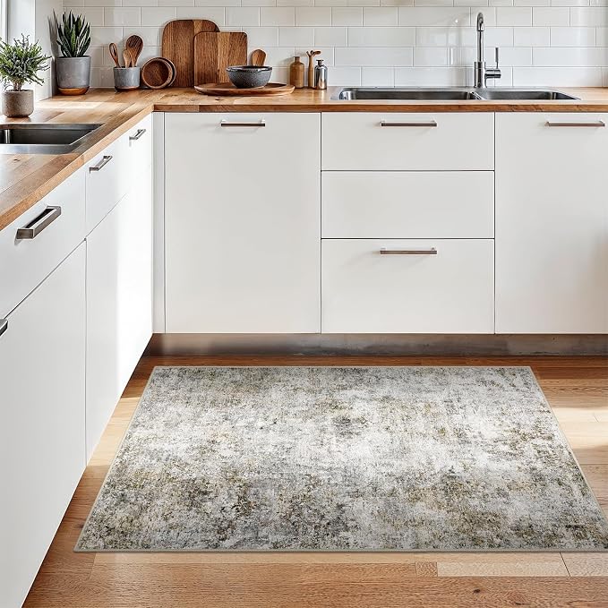 2x3 Washable Entryway Area Rug - Image 3