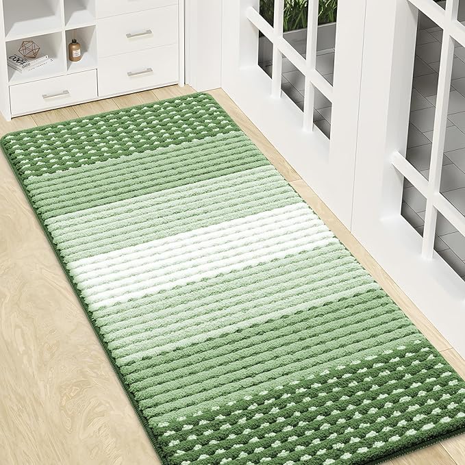 Kitinjoy Indoor Outdoor Door Mat, 47x20 Non-Slip Absorbent Dirt Trapper by Kitinjoy