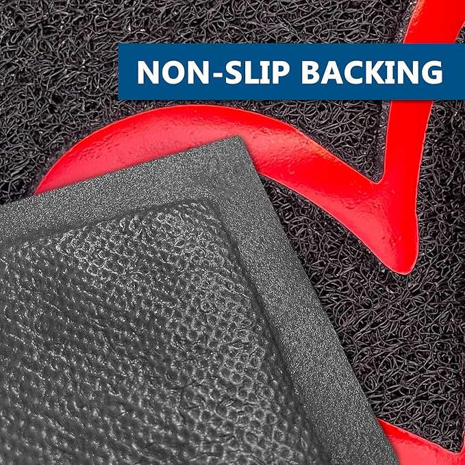 EARTHALL Door Mat 2-Pack Outside Inside Home Doormat 30"x17.5" Durable Floor - Image 6