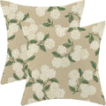 AEIOAE Spring Pillow Covers 20x20 Inch Set of 2, Floral Summer Outdoor Seasonal by AEIOAE