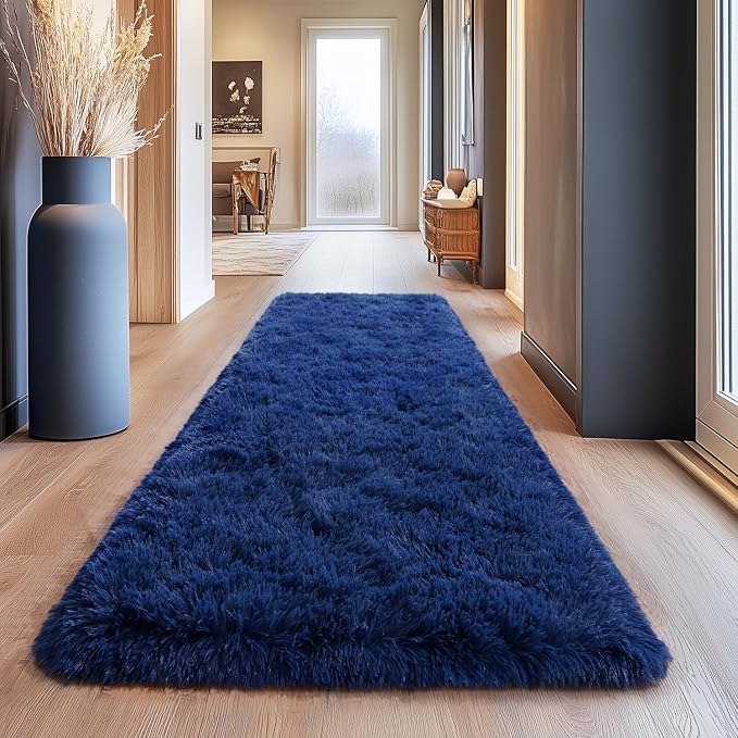 Shag Area Rugs for Living Room, Soft Fuzzy Plush Rugs, Upgrade Anti-Skid Modern - Image 5