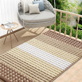 Kitinjoy Indoor Outdoor Door Mat, 48x32 Non-Slip Absorbent Dirt Trapper by Kitinjoy