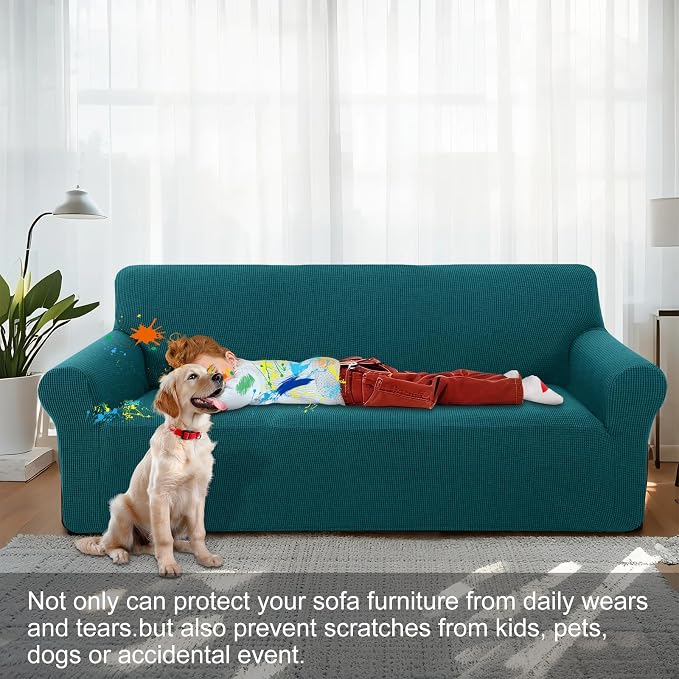Stretch Couch Cover Washable Sofa Slipcover Furniture Protector - Image 2