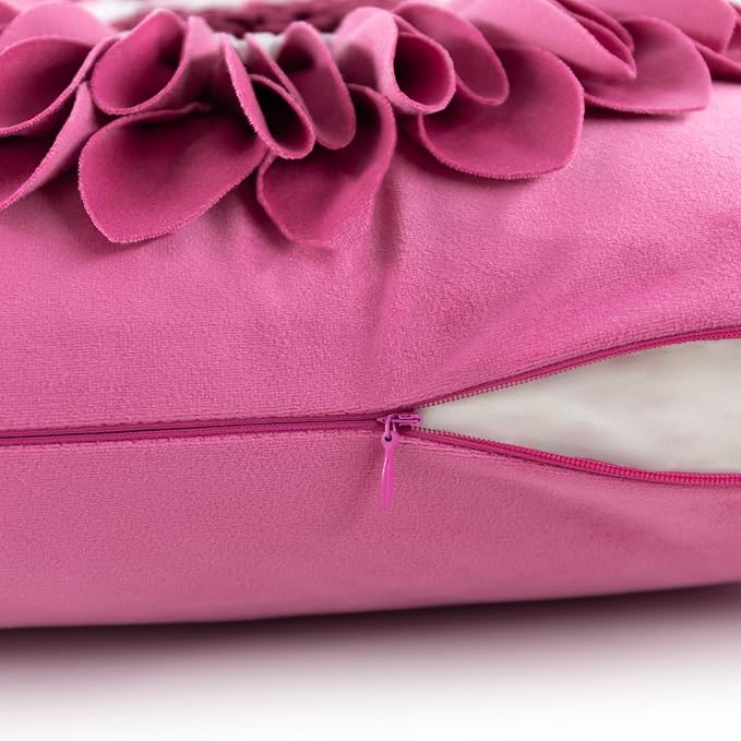 OiseauVoler 3D Sunflower Throw Pillow Cover Decorative Handmade Cushion Cover - Image 7
