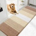 Kitinjoy Indoor Outdoor Door Mat, 71x24 Non-Slip Absorbent Dirt Trapper by Kitinjoy