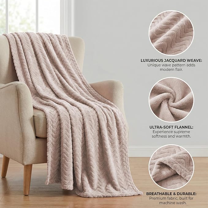 Exclusivo Mezcla Fleece Throw Blanket - Image 4