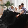 Bedsure GentleSoft Sherpa Fleece Oversized Cal King Blankets by BEDSURE