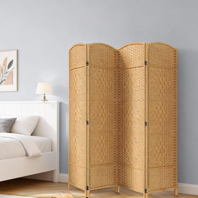 JOSTYLE 6ft. Tall Extra Wide Folding Privacy Screens by Jostyle