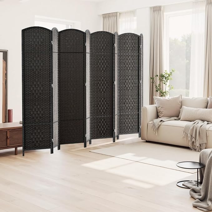 HALLYBEE Room Divider for Space Separation, Room Dividers and Folding Privacy - Image 2