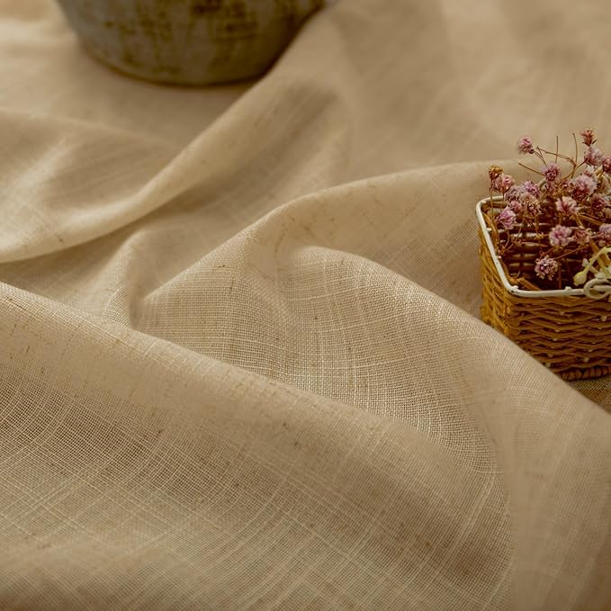 Light Brown Tan Curtains 72 Inch Length - Image 3