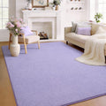 Soft Rugs for Living Room 5x7 Light Purple, Modern Area Rug for Bedroom Nursery by BBENRON