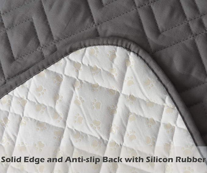 Ameritex Couch Sofa Slipcover 100% Waterproof Nonslip Quilted Furniture - Image 6