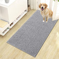 OLANLY Dog Door Mat for Muddy Paws 44x24, Ultra Absorbent Chenille Mud Doormat by OLANLY