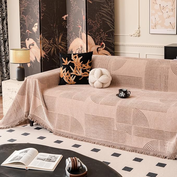 ROOMLIFE Couch Cover Boho Sofa Covers - Image 2