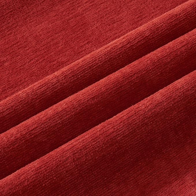 MIULEE Red Couch Pillow Covers 20x20 Inch - Image 2