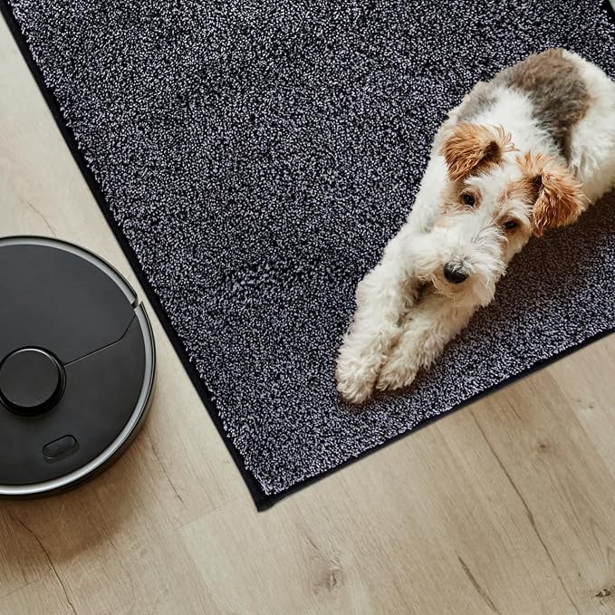 PURRUGS Easy Care Area Rug 4ft x 6ft, Non-Slip Machine Washable Door Mat - Image 4