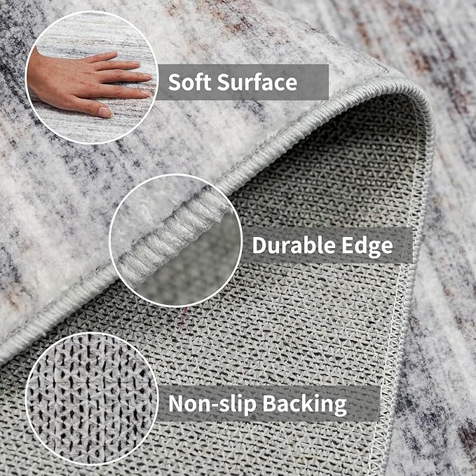 3x20 Washable Hallway Runner Rug: Extra Long Runners - Image 5