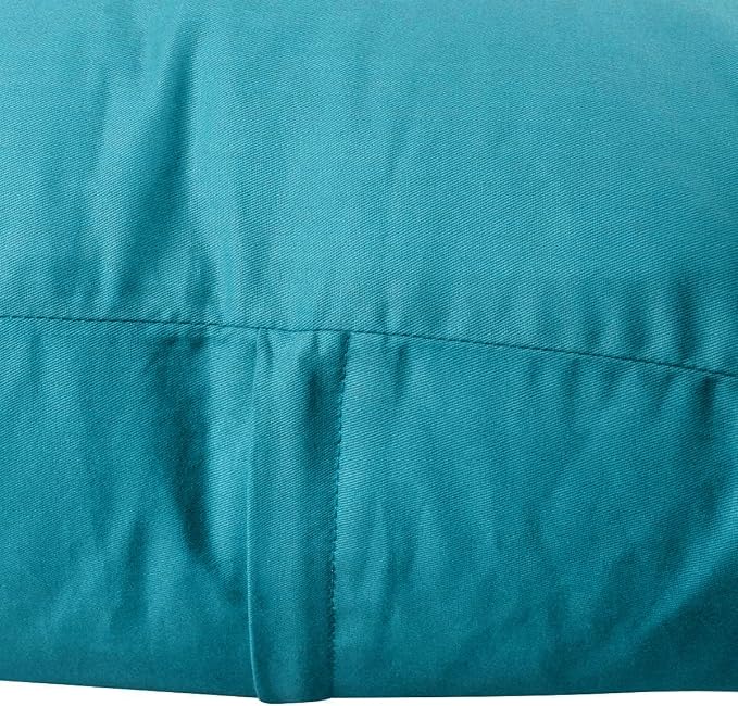 Thmyo 4-Pack 100% Cotton Comfortable Solid Decorative Throw Pillow Case Square - Image 8