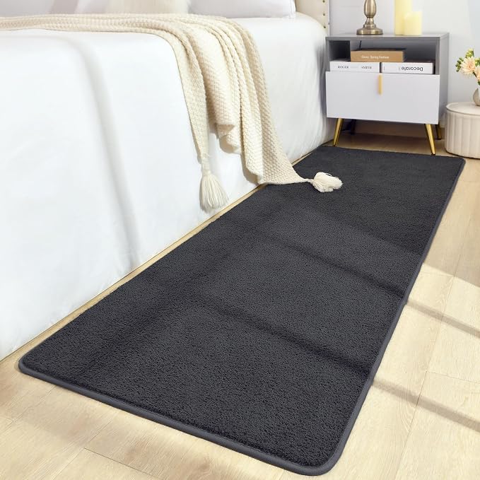 Soft Runner Rugs for Bedroom 2x6, Non Slip Runners for Hallway Kitchen Laundry - Image 2