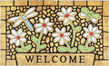 CHICHIC Welcome Door Mat 24 x 36 Inch Front Doormat Outdoors by CHICHIC