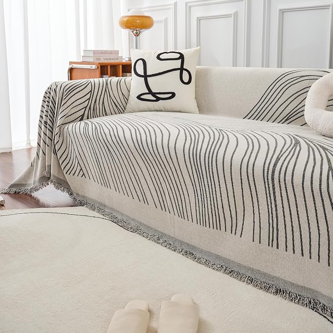 VClife Large Sofa Cover Chenille Couch Cover - Image 6