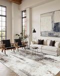 4x6 Area Rugs for Living Room, Modern Abstract Washable Rug, Boho Entryway Non by OHWPEAT