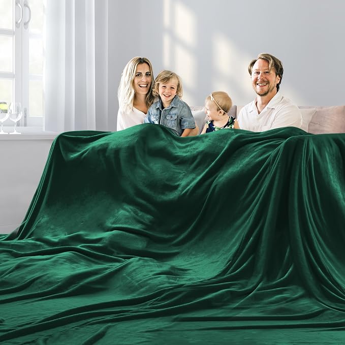 Oversized Blanket 120x120 Inches, Giant Huge Companion by Edenleaf