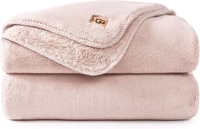 UGG Whitecap Fleece Throw Blanket, Soft Plush Throw by UGG