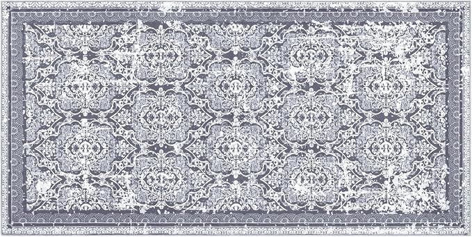 Vaukki Hallway Runner Rug, Vintage Shaggy Soft Laundry Rug Runner, Non Slip - Image 8