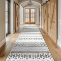 BESTSWEETIE 2x10 Area Rugs for Living Room Washable Moroccan Farmhouse Neutral by BESTSWEETIE