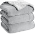 Bedsure GentleSoft Sherpa Fleece Blanket Queen Size by BEDSURE