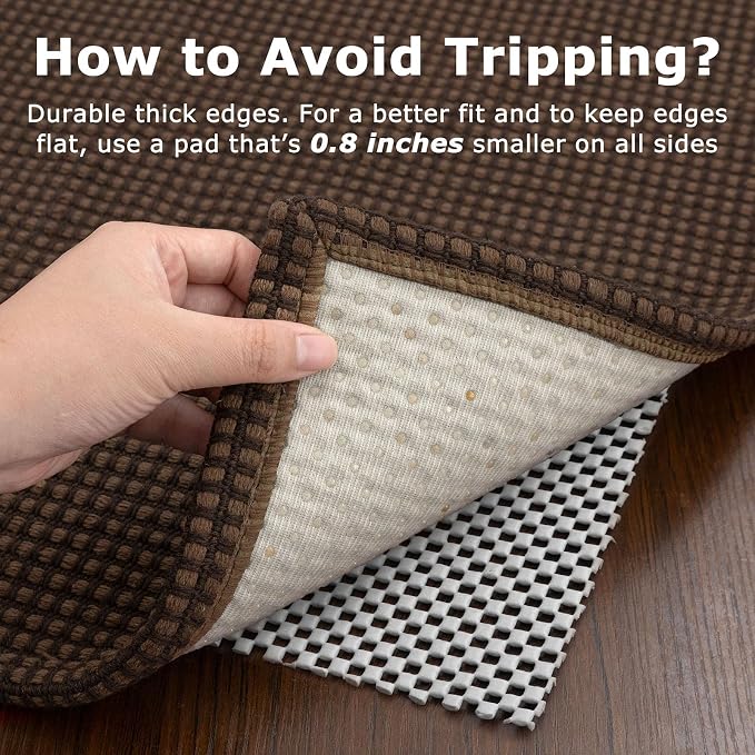 KOZYFLY Runners for Hallways 3x8 ft Washable Kitchen Runner Non Slip Rubber - Image 5