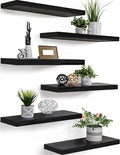 PHPH Wood Floating Shelves for Wall, Wooden Wall Shelves for Bedroom by PHPH