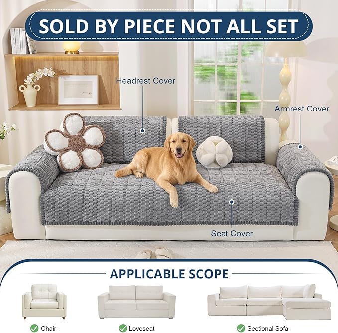 OstepDecor Washable Couch Cover - Image 4