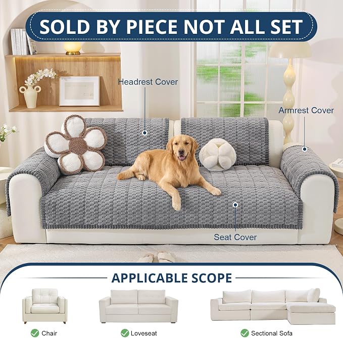 OstepDecor Washable Couch Cover - Image 4