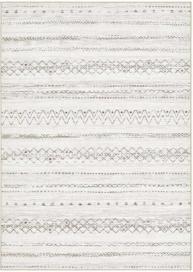 cotiled 6x9 Area Rug Living Room: Washable Boho Rugs - Image 9