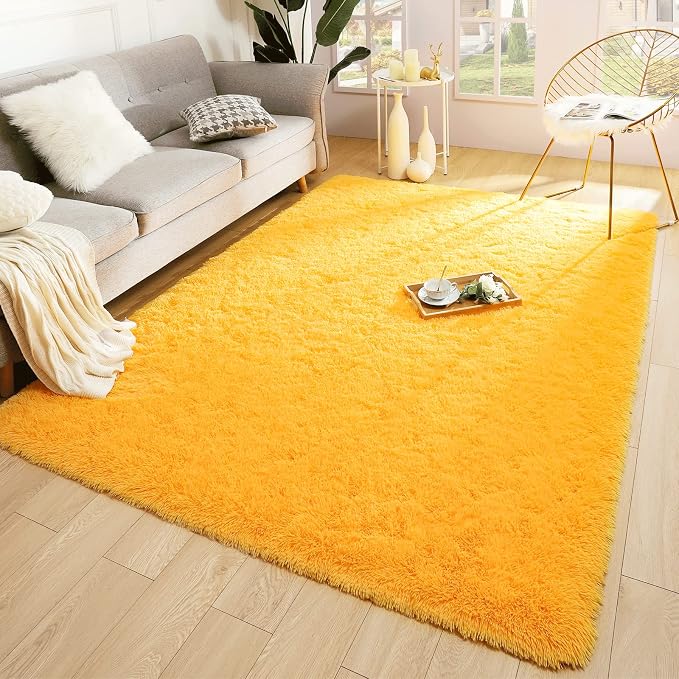 Merelax Modern Soft Fluffy Large Shaggy Rug - Image 2